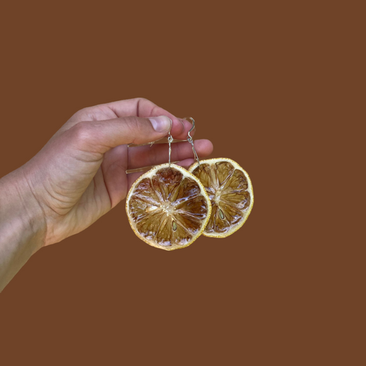 Lemon Earring (silver)